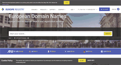 Desktop Screenshot of europeregistry.com